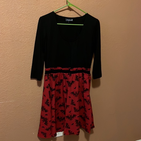 Sourpuss Bat Attack Dress - Picture 3 of 4